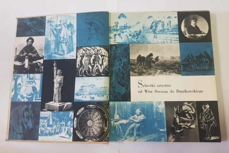 KRAJOBRAZ Z TĘCZĄ JADWIGA STĘPIENIOWA 1962