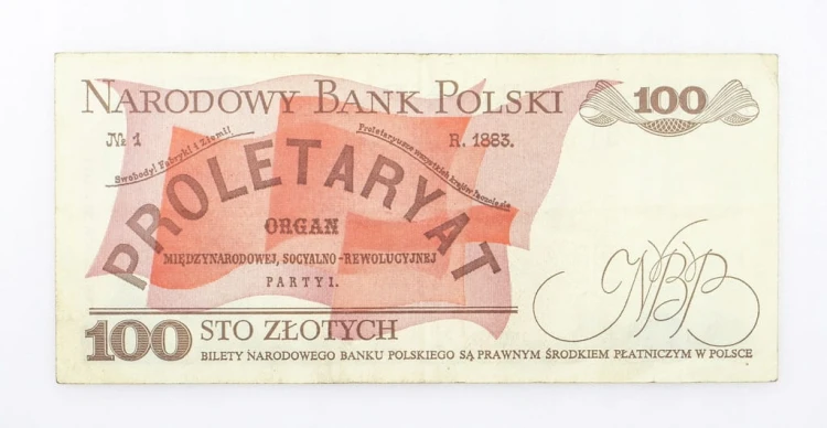 100 ZŁOTYCH 1986 ROK s. SM st. 3+