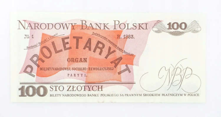 100 ZŁOTYCH 1988 ROK s. TS st. 1