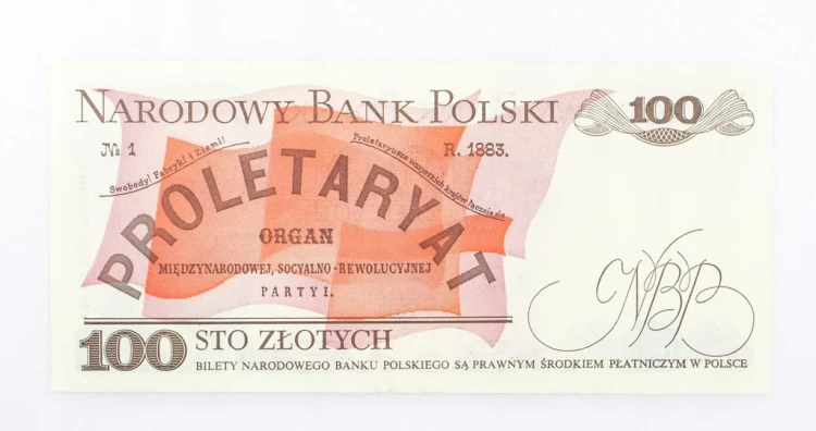 100 ZŁOTYCH 1988 ROK s. TS st. 1