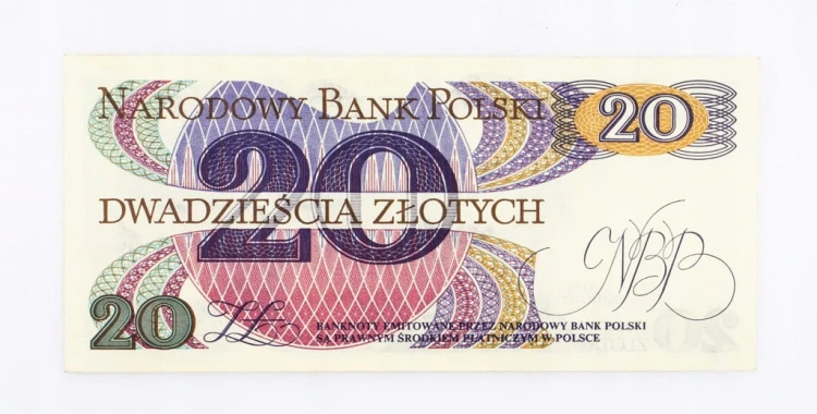 20 ZŁOTYCH 1982 ROK s. AU st. 2