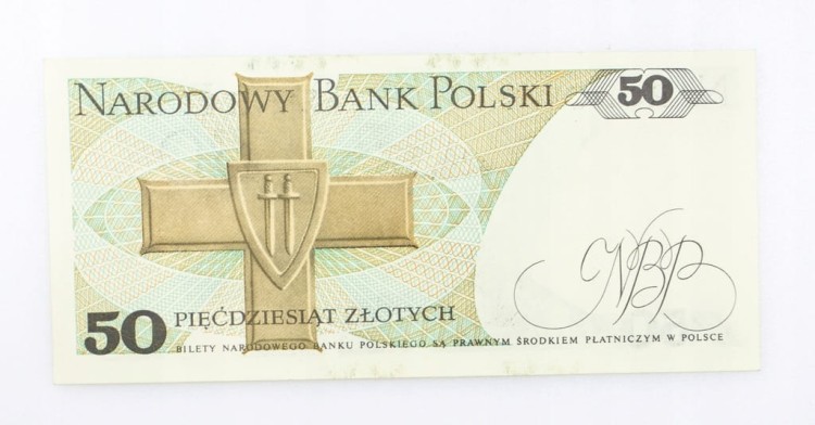 50 ZŁOTYCH 1988 ROK s. GG st. 1