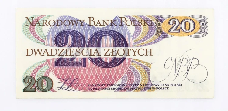 20 ZŁOTYCH 1982 ROK s. AD st. 2