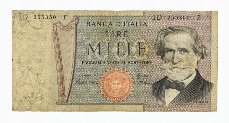 WŁOCHY 1000 LIRE 1979 r. st. 3-