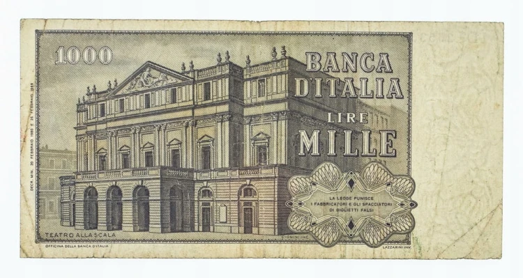 WŁOCHY 1000 LIRE 1979 r. st. 3-