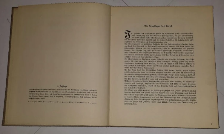 STARA KSIĄŻKA NIEMICKA SZTUKA BAROKU 1937