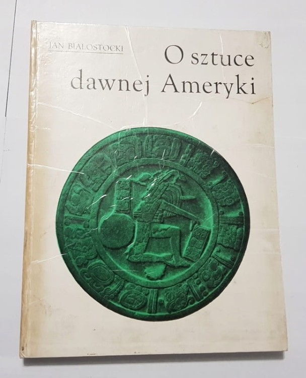 STARA KSIĄŻKA O SZTUCE DAWNEJ AMERYKI 1972