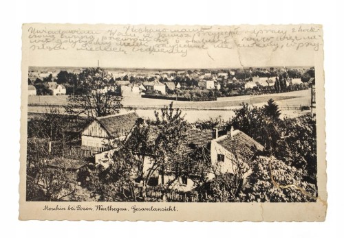 MOSINA - PANORAMA, WIDOK OGÓLNY pocz. XX w.