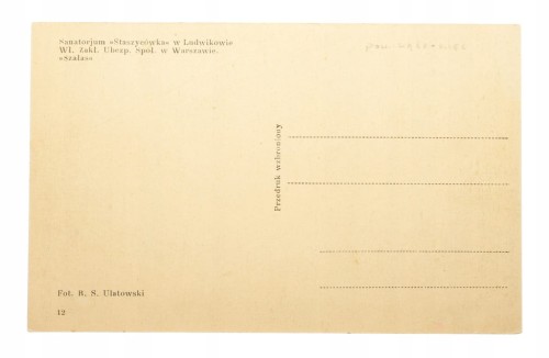 LUDWIKOWO k. MOSINY-SANATORIUM STASZYCÓWKA l.20/30