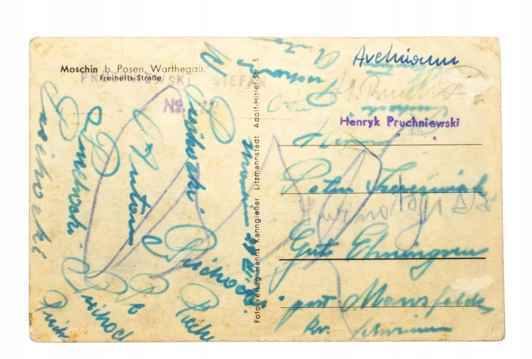 MOSINA - ULICA NIEZŁOMNYCH (FREIHEITSSTRASSE) l.30