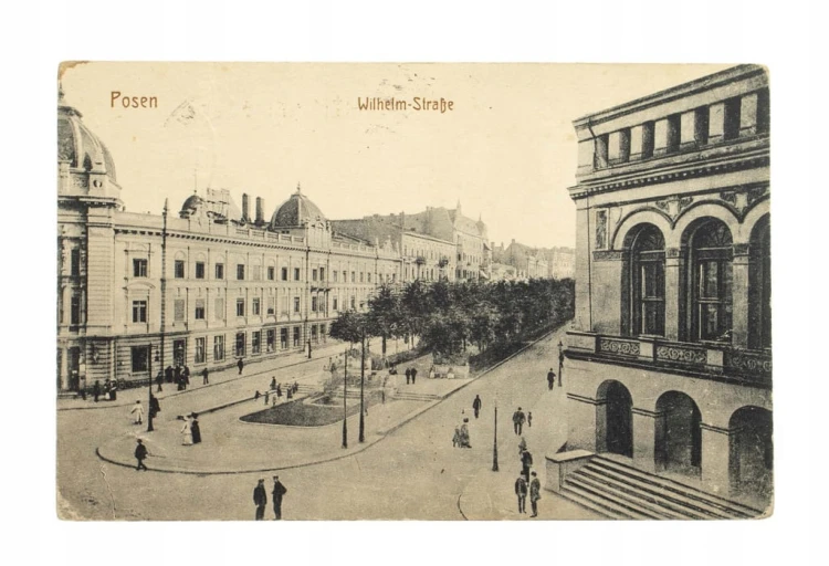 POZNAŃ - ALEJE MARCINKOWSKIEGO 1915