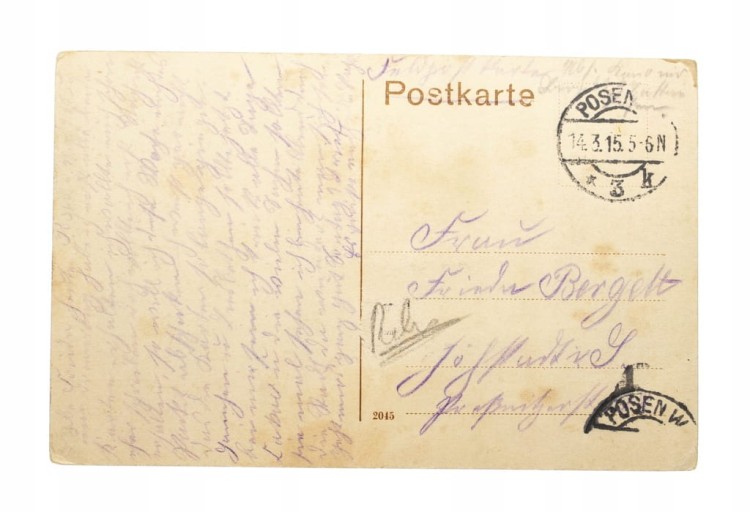 POZNAŃ - ALEJE MARCINKOWSKIEGO 1915