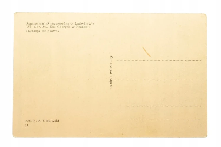 LUDWIKOWO k. MOSINY-SANATORIUM STASZYCÓWKA l.20/30