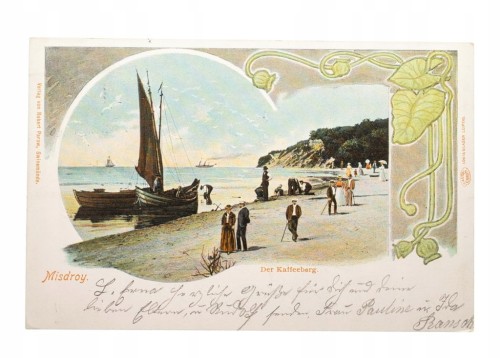 MIĘDZYZDROJE - KAWCZA GÓRA, ŻAGLÓWKA 1902