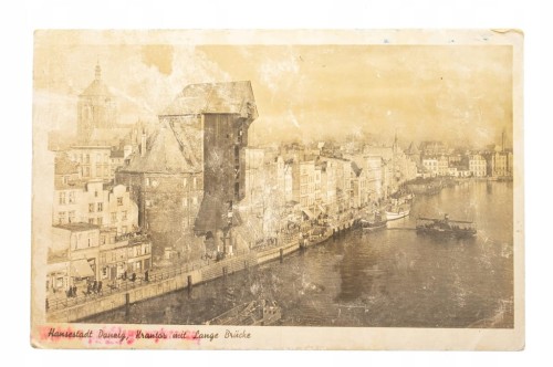 GDAŃSK - ŻURAW, MOTŁAWA, STATEK l. 30/40