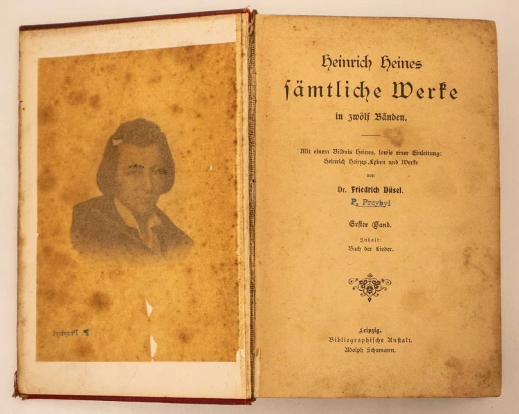 KSIĄŻKA HEINRICH HEINES WSZYSTKIE PRACE