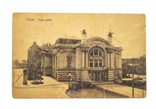 TORUŃ - TEATR MIEJSKI 1921