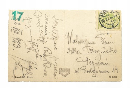 KRAKÓW - POMNIK REJTANA 1923