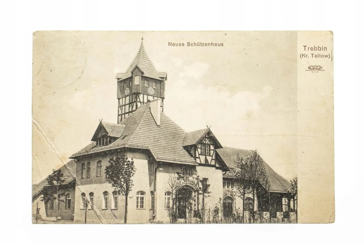 TRIBBIN - OŚRODEK KULTURY, NEUES SCHUTZENHAUS 1912