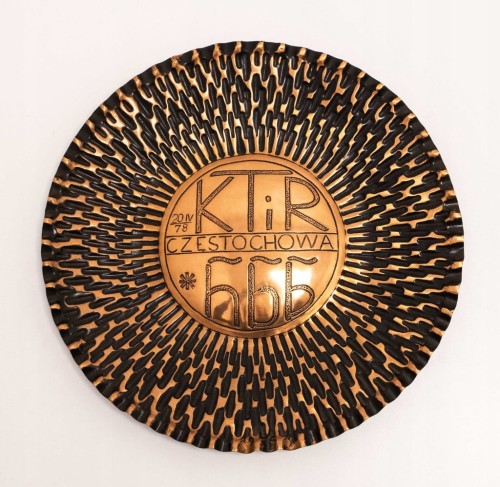 MEDAL ŚCIENNY KTiR CZĘSTOCHOWA