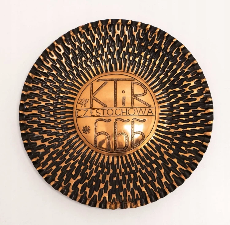 MEDAL ŚCIENNY KTiR CZĘSTOCHOWA