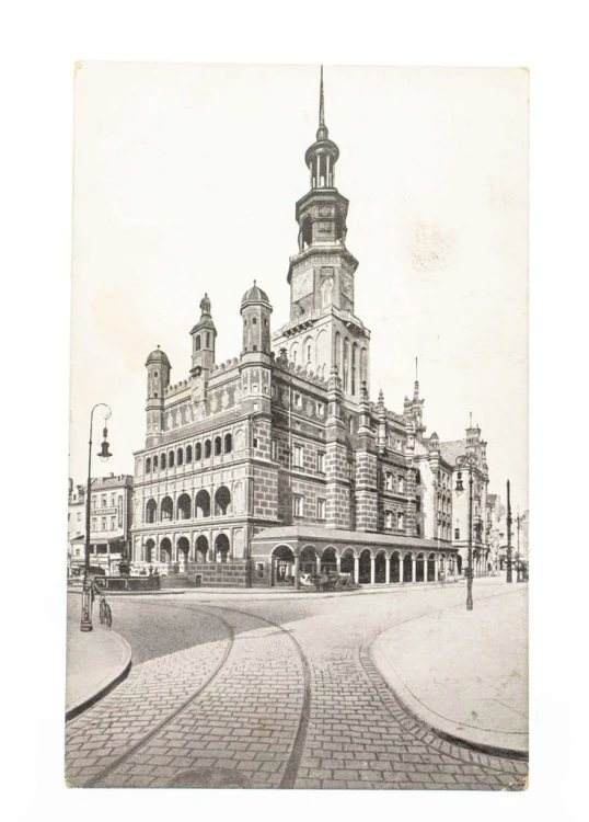 POZNAŃ - RATUSZ, RYNEK, FELDPOST 1915