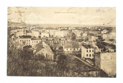 GRUDZIĄDZ - WIDOK OGÓLNY 1915