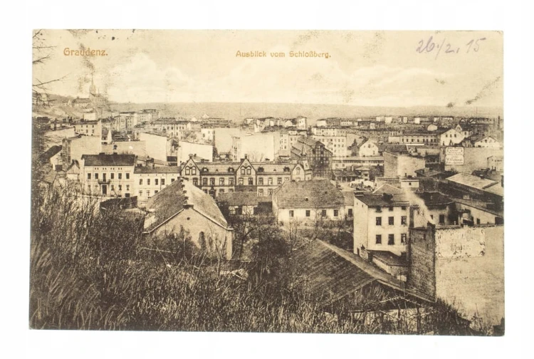 GRUDZIĄDZ - WIDOK OGÓLNY 1915