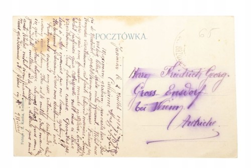 BRZOZOWO - STARA WIEŚ, KOŚCIÓŁ JEZUITÓW 1914