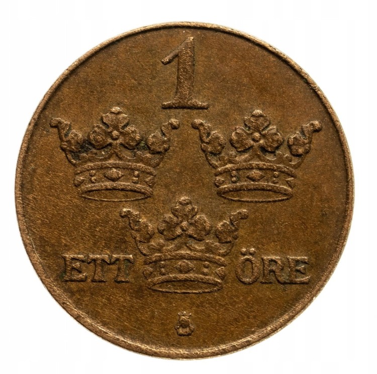 SZWECJA 1 ORE 1929 ROK st.2-