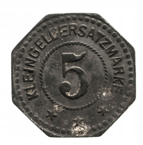 HERSFELD 5 PF B/D st.3+ cynk