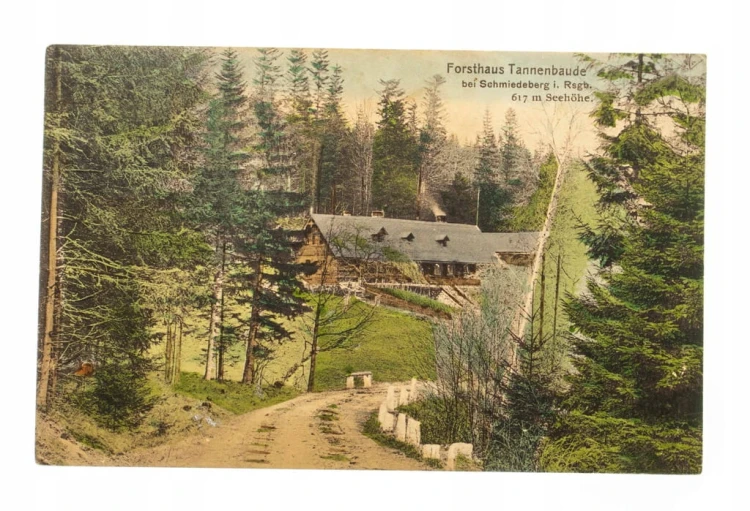 KOWARY - SCHRONISKO, LEŚNICZÓWKA TANNENBAUDE 1910