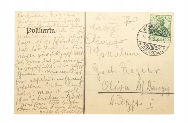CHORZÓW - RATUSZ 1910