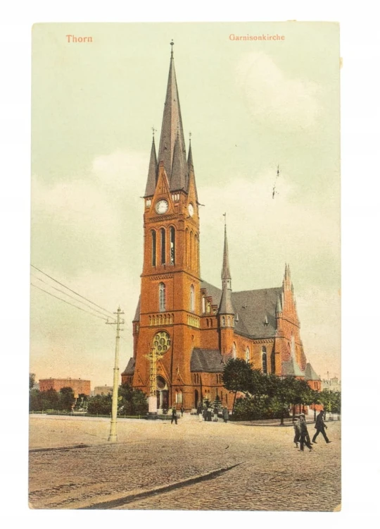 TORUŃ - KOŚCIÓŁ ŚW. KATARZYNY 1910