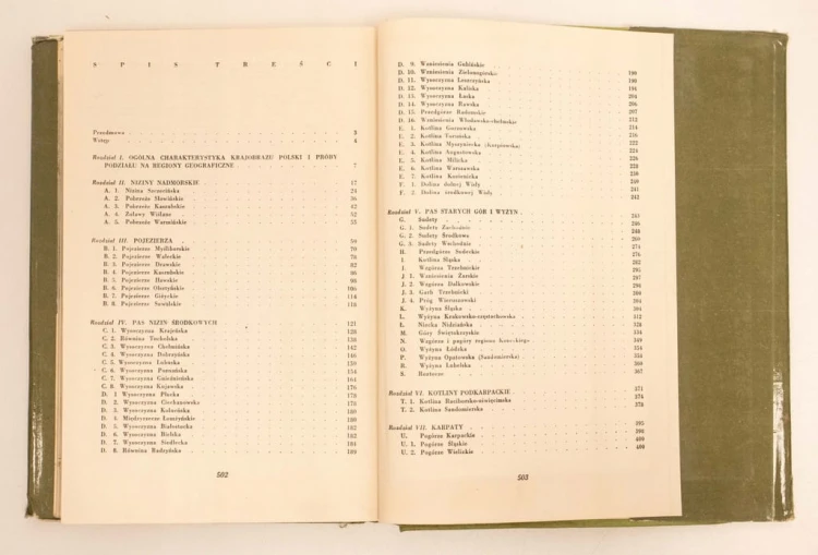 STARA KSIĄŻKA KRAJOBRAZY POLSKI 1954