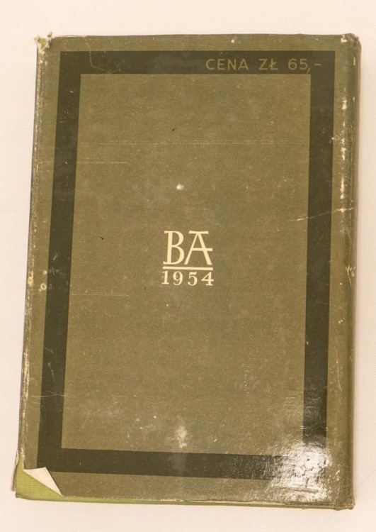 STARA KSIĄŻKA KRAJOBRAZY POLSKI 1954