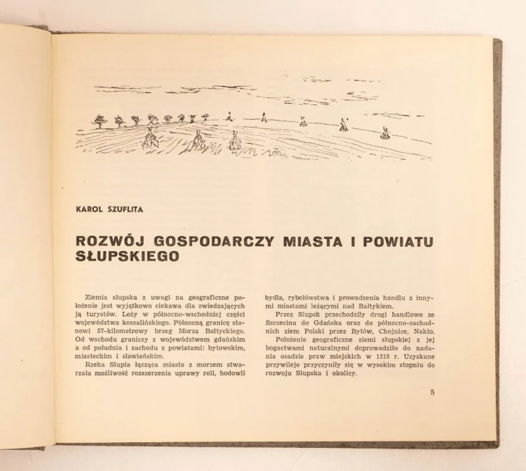 STARA KSIĄŻKA ZIEMIA SŁUPSKA 1964