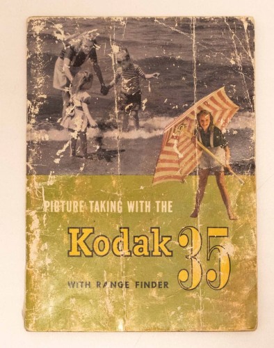 STARA KSIĄŻKA INSTRUKCJA KODAK
