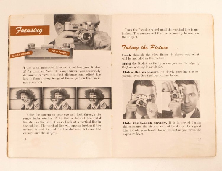 STARA KSIĄŻKA INSTRUKCJA KODAK