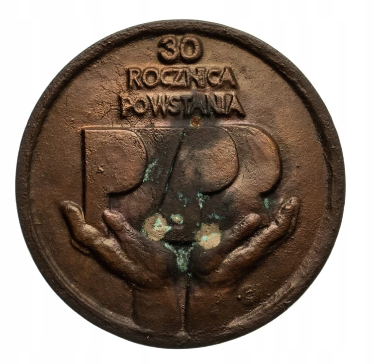MEDAL 30 ROCZNICA POWSTANIA PZPR HCP 1978