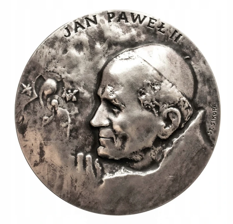 MEDAL JAN PAWEŁ II QUOVADIS DOMINE MŁAWA 1982