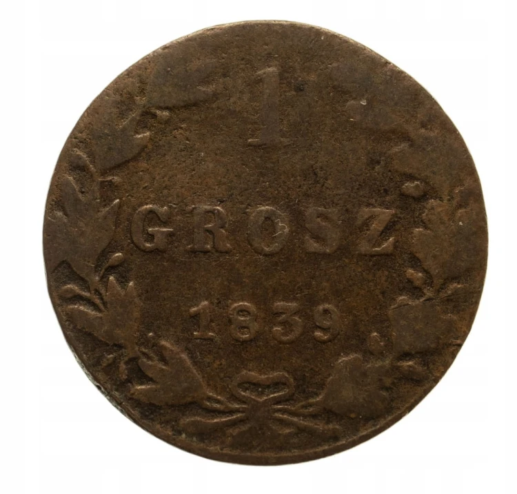 Mikołaj I 1825-1855, grosz 1839 MW, Warszawa