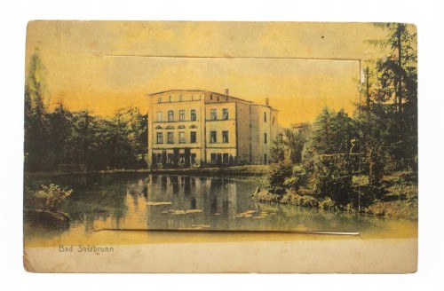 SZCZAWNO-ZDRÓJ - DWÓR, STAW, BUDYNKI 1911
