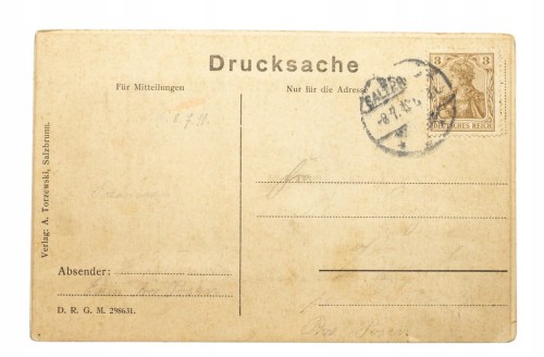 SZCZAWNO-ZDRÓJ - DWÓR, STAW, BUDYNKI 1911