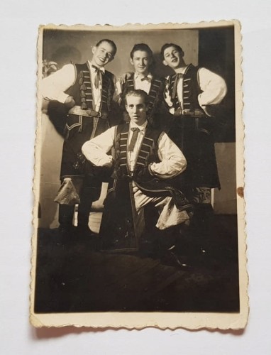 POZNAŃ 1950 PO WYSTĘPIE W OPERZE ZESPÓŁ MDK