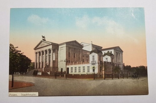 POZNAŃ TEATR MIEJSKI pocz. XXw.