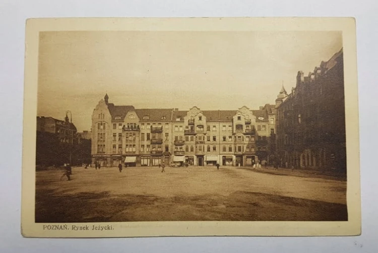 POZNAŃ RYNEK JEŻYCKI LATA 30