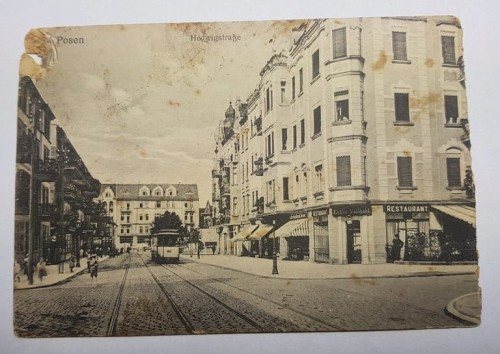 POZNAŃ Hedwigstrasse ul. Kraszewskiego pocz.XX w.
