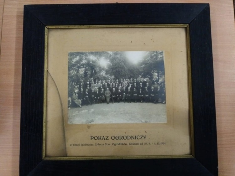 KOŚCIAN POKAZ OGRODNICZY 1934 ROK fot. Ig.Maciejak