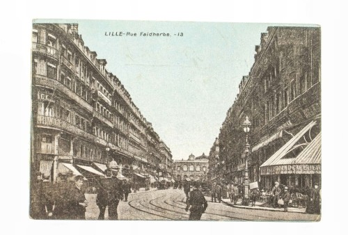 LILLE - RUE FAIDHERBE, FELDPOST POZNAŃ 1915